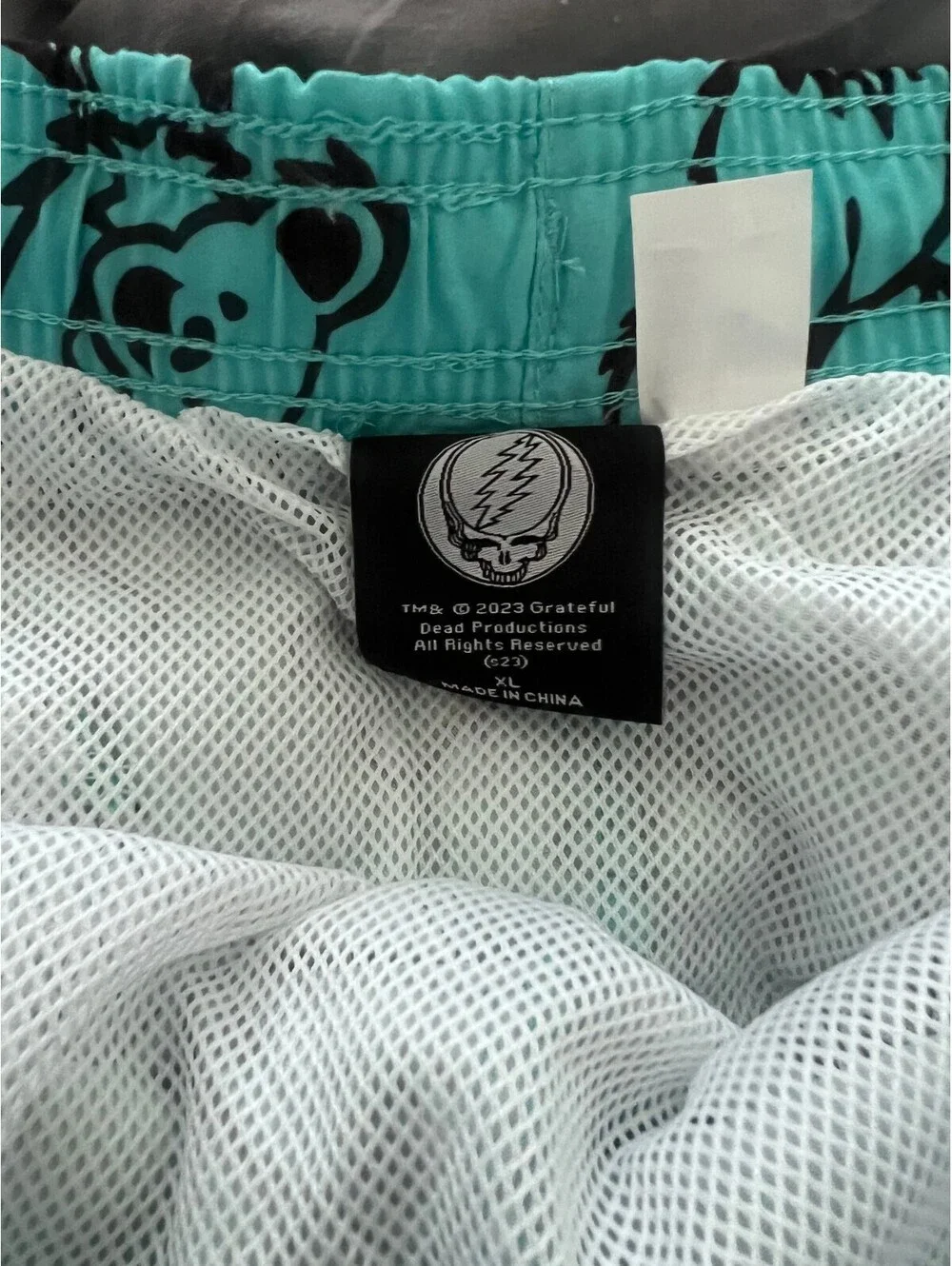 Grateful Dead Swim Trunks XL